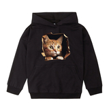 Худі Garnamama Animal Hoodie 128 Чорний (982689.1339502) - Pampik