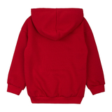 Худі на флісі Garnamama Basic Hoodie soft 158 Червоний (1034942.1235337) - Pampik - 2