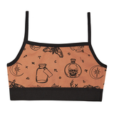 Ліф Garnamama Татоо Crop Tops 158-164 Коричневий (1037819.1402721) - Pampik