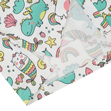 Футболка Garnamama Unicorn t-shirt oversize+ кишення гумка 158-164 Білий Рожевий (1001935.1353411) - Pampik - 4