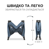 Дитячий манеж Hauck Sleep N Play SQ Dark Blue (60672-8) - Pampik - 6