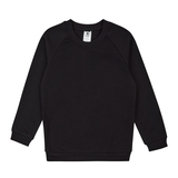 Реглан Garnamama Basic Sweatshirt інтерлок 104 Чорний (970885.1327824) - Pampik