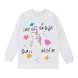 Лонгслів Garnamama Neon LS 146 Білий (1003427.1333666) - Pampik