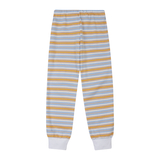 Штаны домашние Garnamama Neon pants, р.98, оранжевый с голубым (1030811.13334614) - Pampik