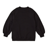 Світшот Garnamama Sweatshirt girl 140 Черный (972820.1330681) - Pampik