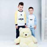 Піжама, що світиться Garnamama Neon PG 122 Білий Жовтий Синий (798770.5084119) - Pampik - 7