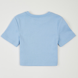 Кроп-топ Garnamama Lasting crop t-shirt 110-116 Голубой (1037242.1353367) - Pampik - 2