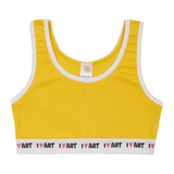 Ліф Garnamama Unicorn I LOVE ART Crop Tops 146-152 Жовтий (1035736.1400962) - Pampik