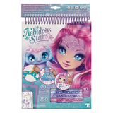 Набір для творчості Nebulous Stars Скетчбук: Кристалія, мотиви самоцвітів (11140) - Pampik