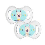 Пустушка силіконова Bebe Confort Newborn Physio Bolivia, анатомічна, 0-2 міс., 2 шт. (3104201750) - Pampik - 3