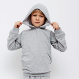 Худі Garnamama Basic Hoodie 2-х нитка 122 Серый (914232.1140883) - Pampik - 8