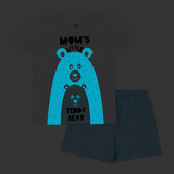 Піжама, що світиться Garnamama Neon PG Summer 86 Білий Блакитний (698012.987737) - Pampik - 2