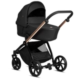 Универсальная коляска 2 в 1 Tutis MIO 3+ Black Edition Rose Gold - Pampik - 2
