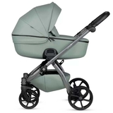 Універсальна коляска 2 в 1 Tutis UNO 5+ Leather collection Sage - Pampik - 3