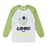 Лонгслів Garnamama Neon LS 140 Белый Зеленый (978360.1333663) - Pampik