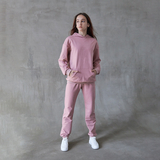 Худі Garnamama Basic Hoodie 2-х нитка 140 Рожевий (1050150.11408818) - Pampik