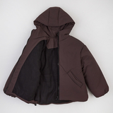 Куртка Garnamama Жатка КРЕШ з капюшоном 158 Коричневий (1059732.1421782) - Pampik - 3