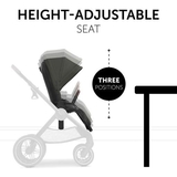 Универсальная коляска 2 в 1 Hauck Walk N Care Air Dark Olive (16549-2) - Pampik - 5