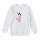 Реглан Garnamama Sleeves малюнок 134 Белый (834572.11930311) - Pampik - 2