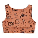 Кроп-топ Garnamama Summer 2024 crop top 146-152 Чорний бежевий (825674.1183293) - Pampik - 5