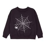 Світшот Garnamama Sweatshirt 2-х нитка Spiders 128 Чорний (977319.1334434) - Pampik