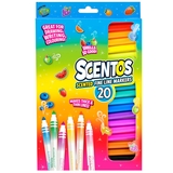 Набір ароматних маркерів для малювання Scentos Тонка лінія, 20 кольорів (20435) - Pampik