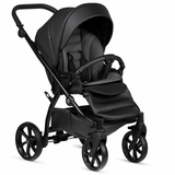 Универсальная коляска 2 в 1 Tutis UNO 5+ Leather collection Jet Black - Pampik - 5