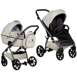 Универсальная коляска 2 в 1 Tutis UNO 5+ Leather collection Black Sesame - Pampik