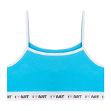 Ліф Garnamama I LOVE ART Crop Tops 122-128 Голубой (882319.1145375) - Pampik - 2