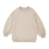 Світшот Garnamama Sweatshirt girl 152 Бежевый (972798.1330682) - Pampik