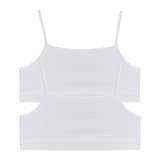 Ліф Garnamama Basic crop tops 2-pack 110-116 Білий (815051.1171541) - Pampik - 4