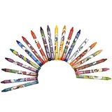 Набір ароматних воскових олівців Scentos Фруктова феєрія, 20 кольорів (40277) - Pampik - 3