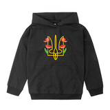 Худі Garnamama Basic Hoodie 2-х нитка наклейка вышиванка 152 Черный (1052155.1418011) - Pampik - 5