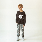Світшот Garnamama Halloween sweatshirt 2-х нитка boy 122 Чорний (955289.1313335) - Pampik