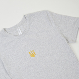 Футболка Garnamama Ukraine t-shirt чол вышивка XXL муж Серый (972976.1266125) - Pampik - 3