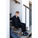 Спортивна кофта Garnamama Oversize sport zip на блискавці з капюшоном 122-128 Чорний (1043362.1408201) - Pampik - 9