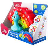 Развивающая игрушка-балансир Kiddi Smart Радужный павлинчик (4508-KS) - Pampik - 7