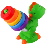 Двомовна розвиваюча іграшка Kiddi Smart Динозаврик Квіткограй, укр/англ (4279T-KS) - Pampik - 5