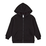 Спортивна кофта Garnamama Oversize sport zip на молнии с капюшоном 134-140 Черный (1043363.1408201) - Pampik - 6