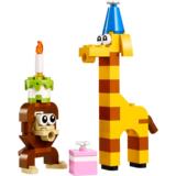 Конструктор LEGO Creator Праздничные животные ко дню рождения, 60 деталей (30689) - Pampik - 4