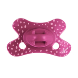 Пустушка силіконова Difrax Natural Dahlia Dots, симетрична, 0-6 міс. (123 Dahlia_dots) - Pampik