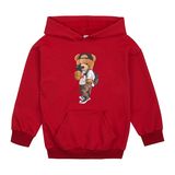 Худі Garnamama Basic Hoodie 2-х нитка +наклейка модне дитинство 110 Красный (1049185.1416156) - Pampik