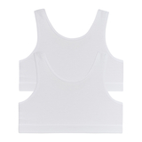 Ліф Garnamama Basic crop tops1 2-pack 110-116 Белый (815088.1171556) - Pampik - 2