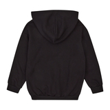 Худі на флісі Garnamama Basic Hoodie soft принт 152 Чорний (1033230.1397882) - Pampik - 2