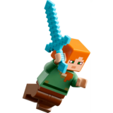 Конструктор LEGO Minecraft Бой в пещере с зарослями, 40 деталей (30705) - Pampik - 2