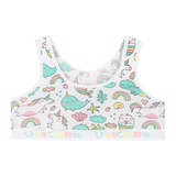 Ліф Garnamama Unicorn Crop Tops elastic 158-164 Белый (776670.1116832) - Pampik