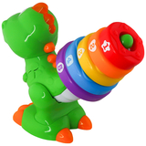 Двомовна розвиваюча іграшка Kiddi Smart Динозаврик Квіткограй, укр/англ (4279T-KS) - Pampik - 4