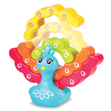 Развивающая игрушка-балансир Kiddi Smart Радужный павлинчик (4508-KS) - Pampik - 2