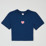 Кроп-топ Garnamama Sky crop t-shirt 122-128 Синий (999215.1359367) - Pampik