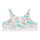 Ліф Garnamama Unicorn Crop Tops elastic 158-164 Белый (776670.1116832) - Pampik - 2